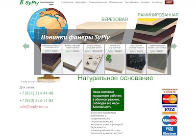 Превью сайта SyPly